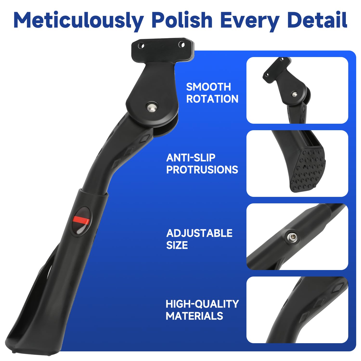SHIQINHA raised rubber foot close-up offering anti-slip surface grip