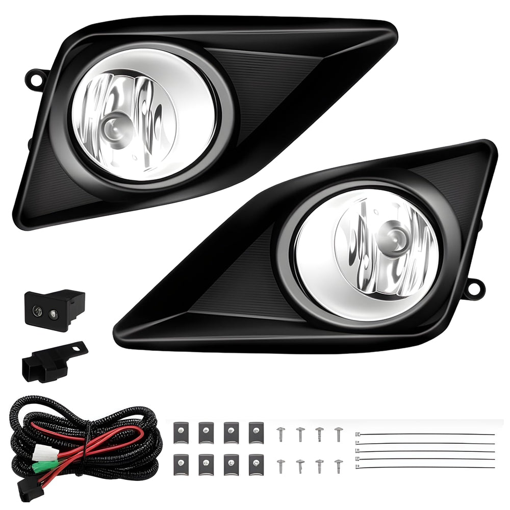 Shocklight front packaging showing pair for Corolla Altis with reassureed fit