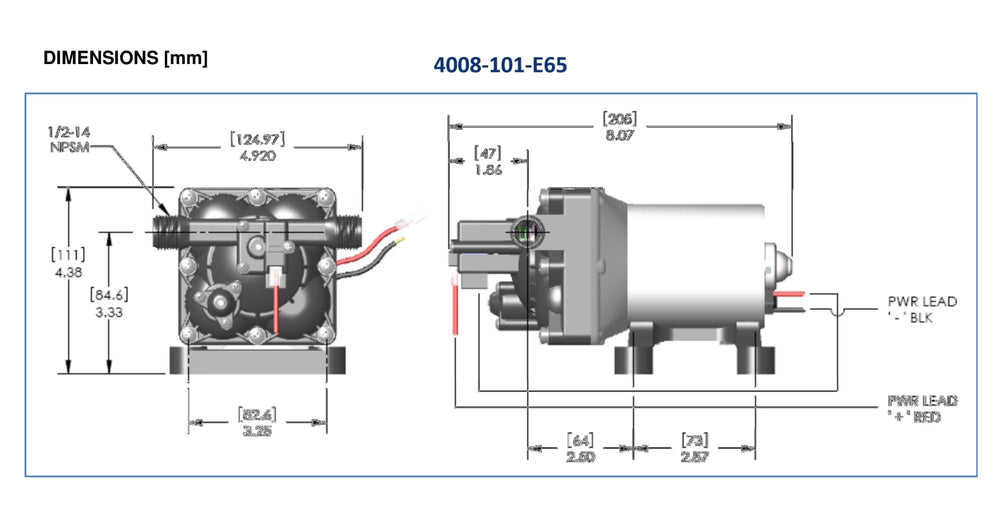 SHURFLO Revolution powering an RV shower illustrating steady, comfortable flow