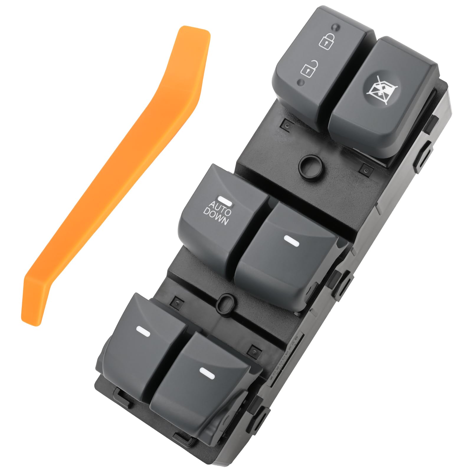 Sianxaido front panel view showing button layout and improved ergonomics