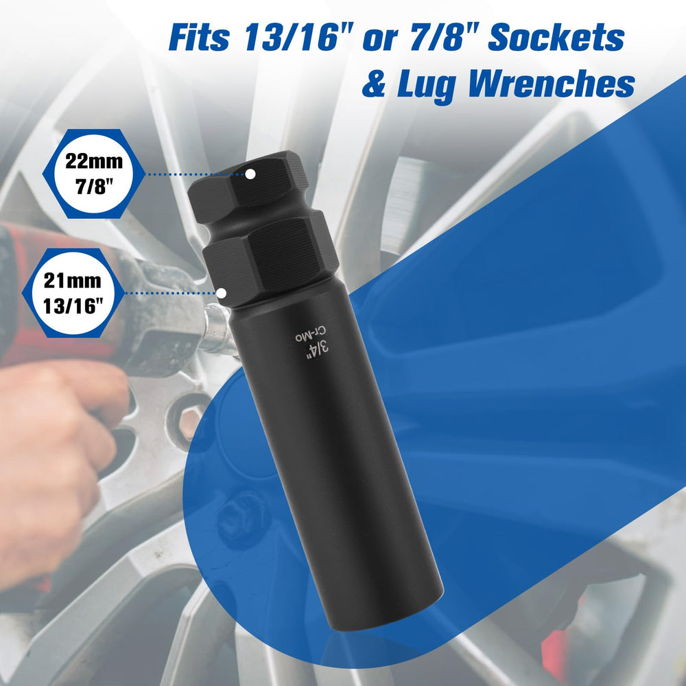 Siapupy kit next to a tire and wrench illustrating scale and readiness for roadside work