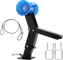 Sidasu front view of winch post showing sturdy build and attachment points