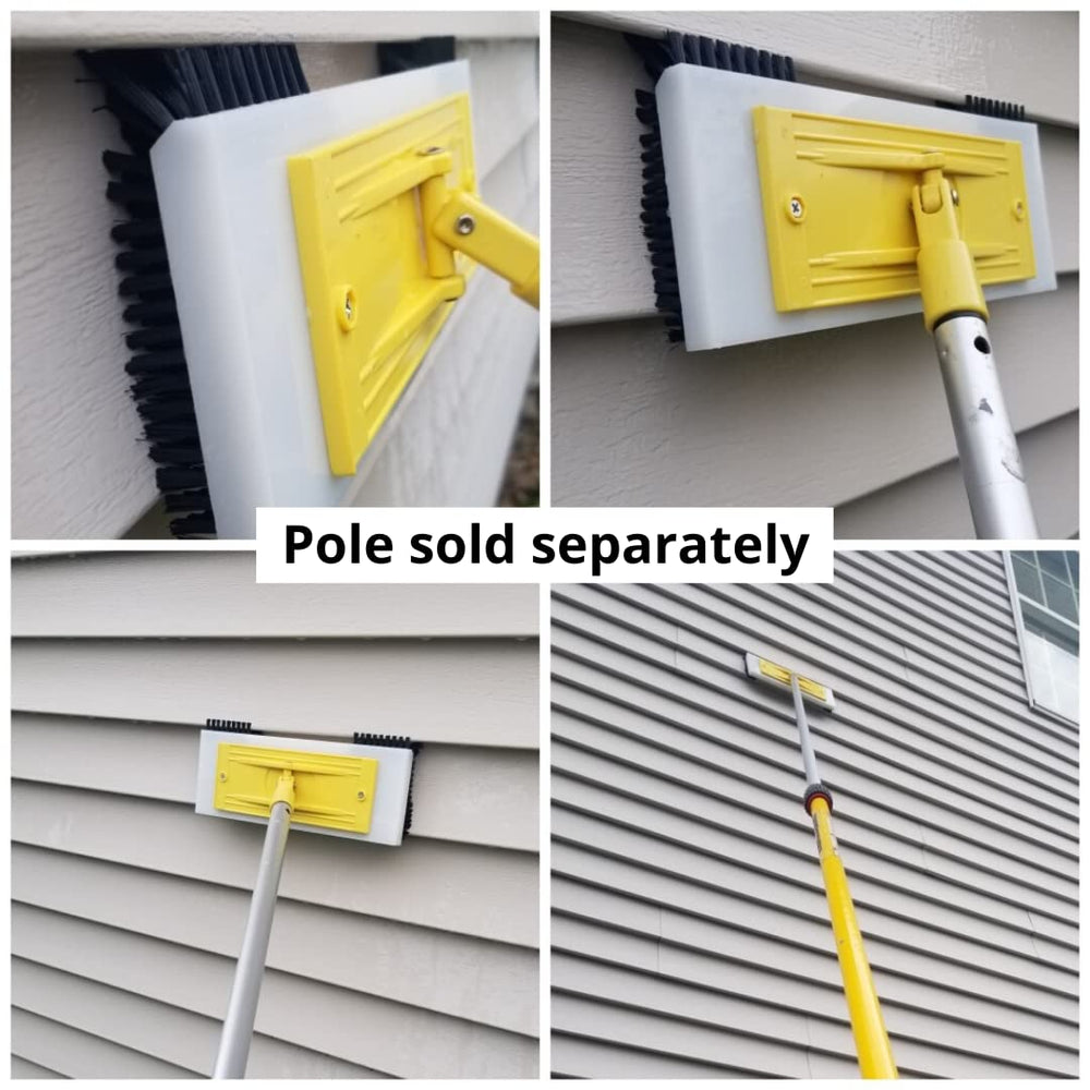 Siding Brush nylon bristle close-up that lifts grime without damaging siding