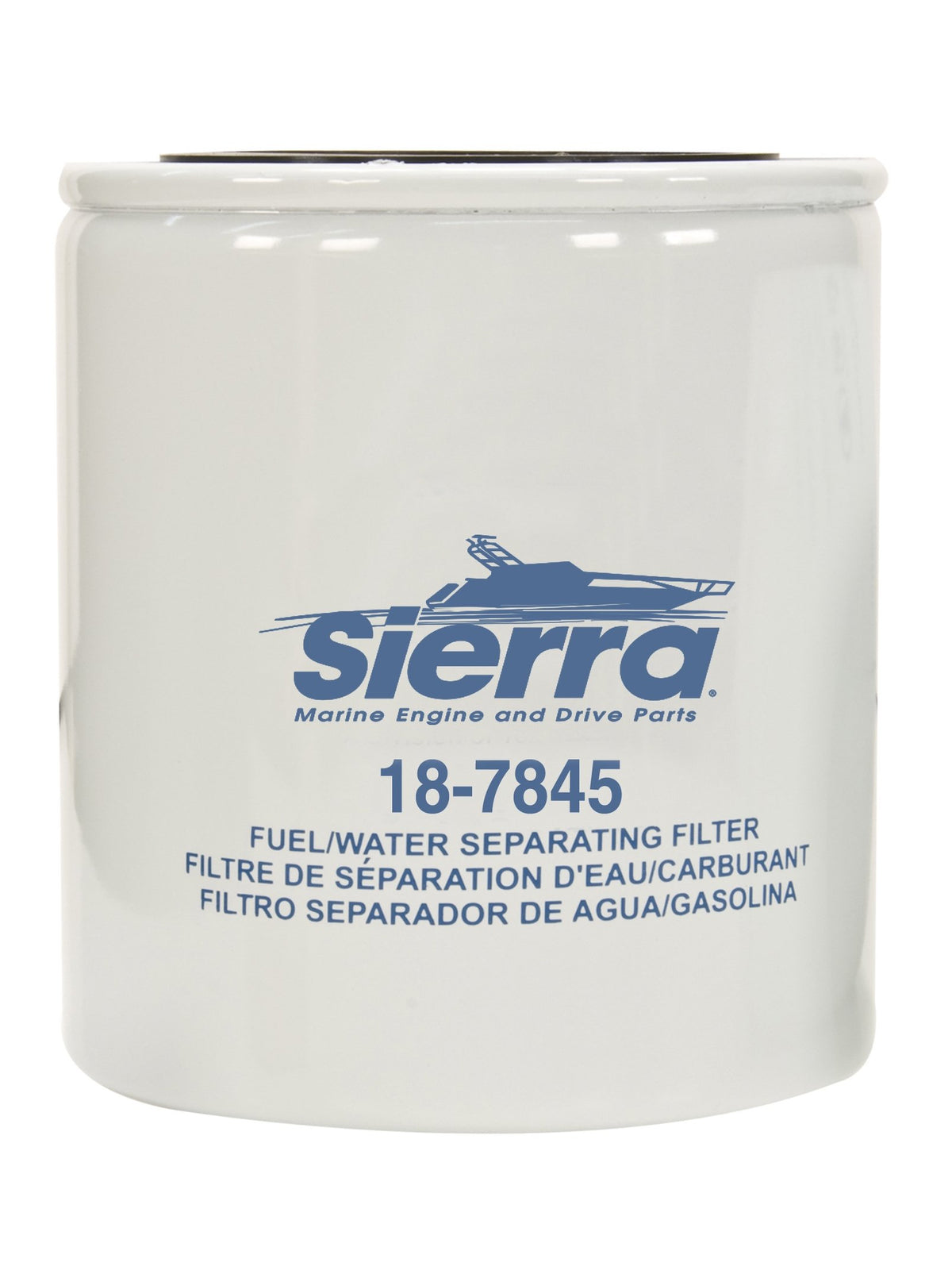 Sierra 18-7845 front view showing label and fitment, clear identification benefit