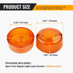 SIKUAI lens installed in Harley housing showing improved signal clarity benefit