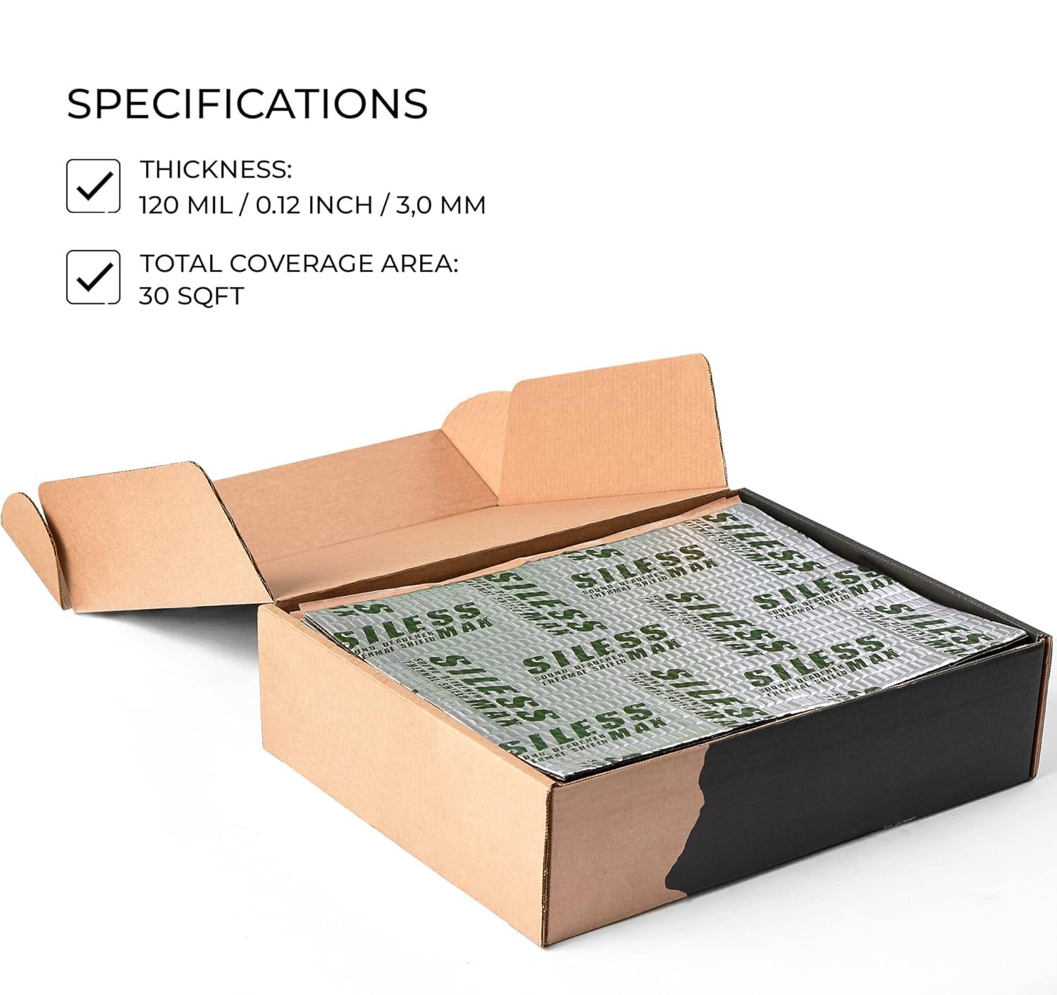 Siless adhesive backing being peeled highlighting easy peel-and-place