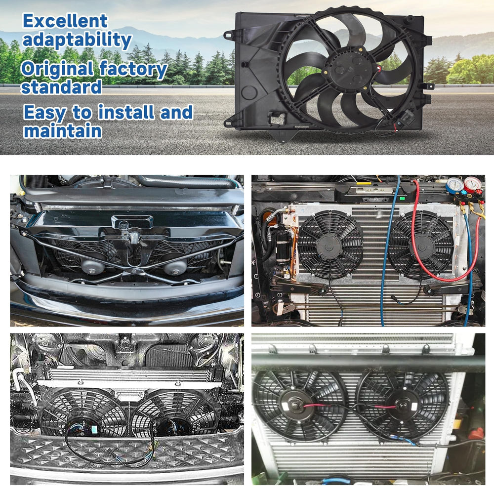 Silscvtt fan in a roadside-repair scene illustrating reliable cooling restoration