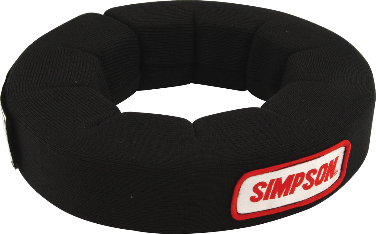 SIMPSON neck collar front profile showing low-profile fit and lightweight support