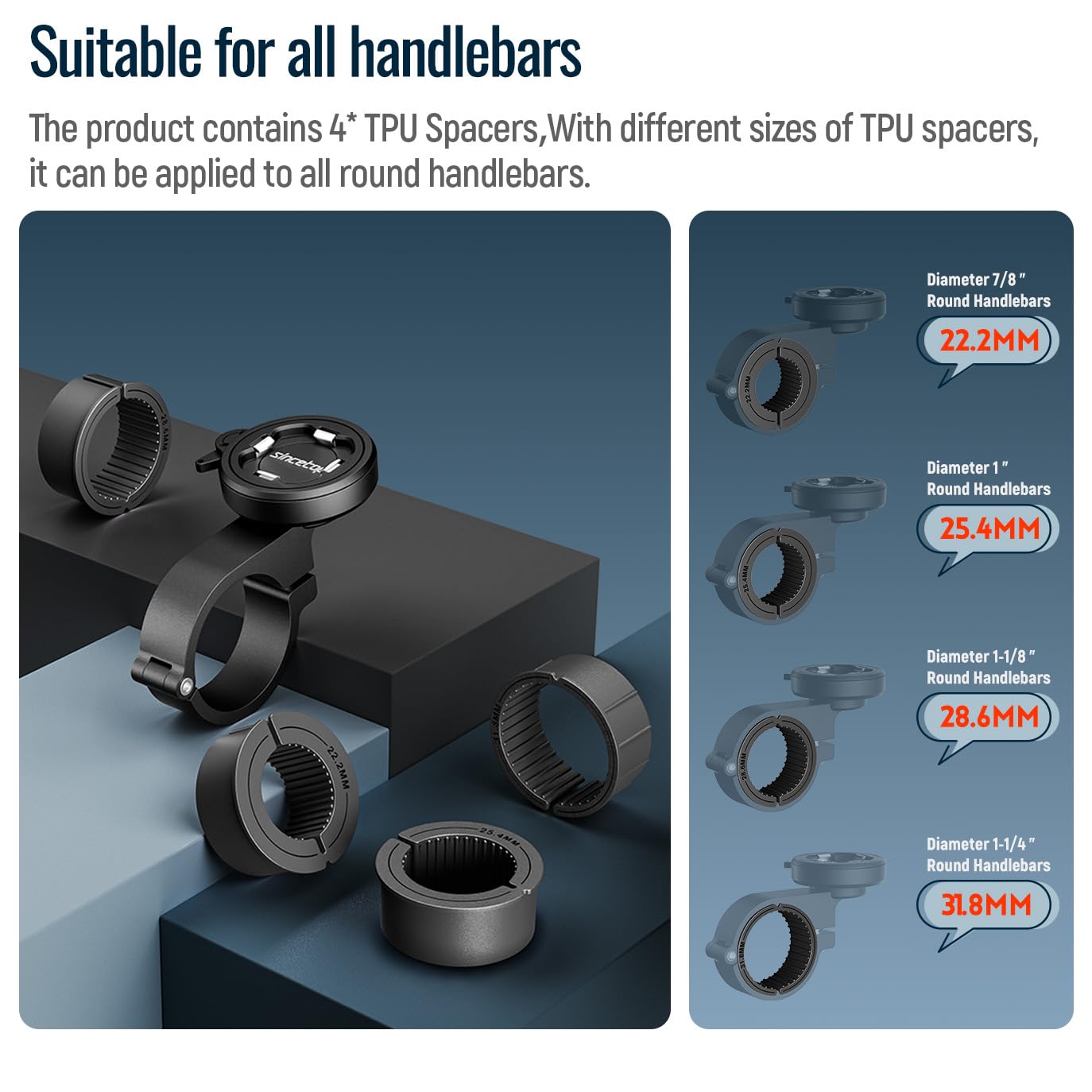 sincetop mount angle adjust showing quick viewing orientation change option