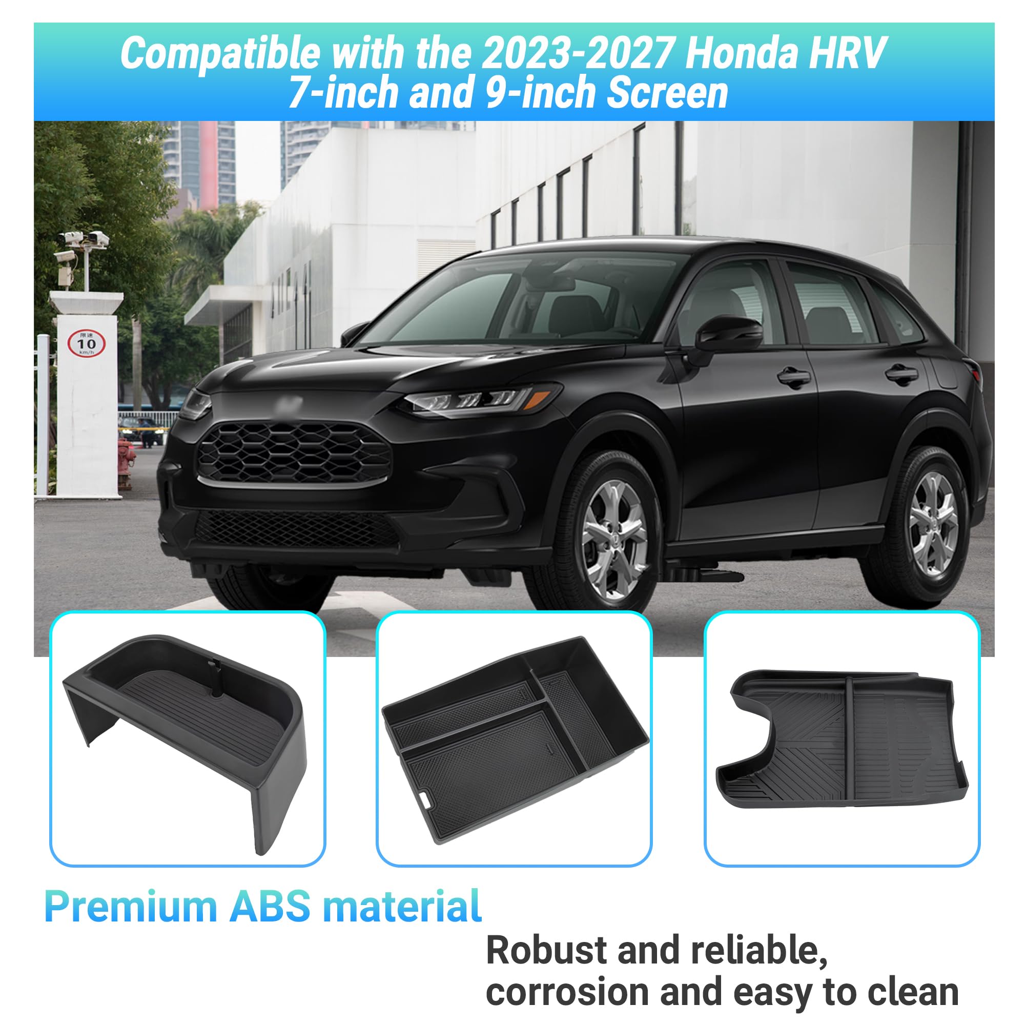 Sinminou dashboard tray with sunglasses holder protecting eyewear