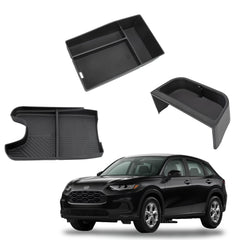 Sinminou front packaging and tray set showing neat storage benefits