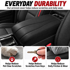 Sinminou installed on Chevy Traverse console demonstrating seamless fit