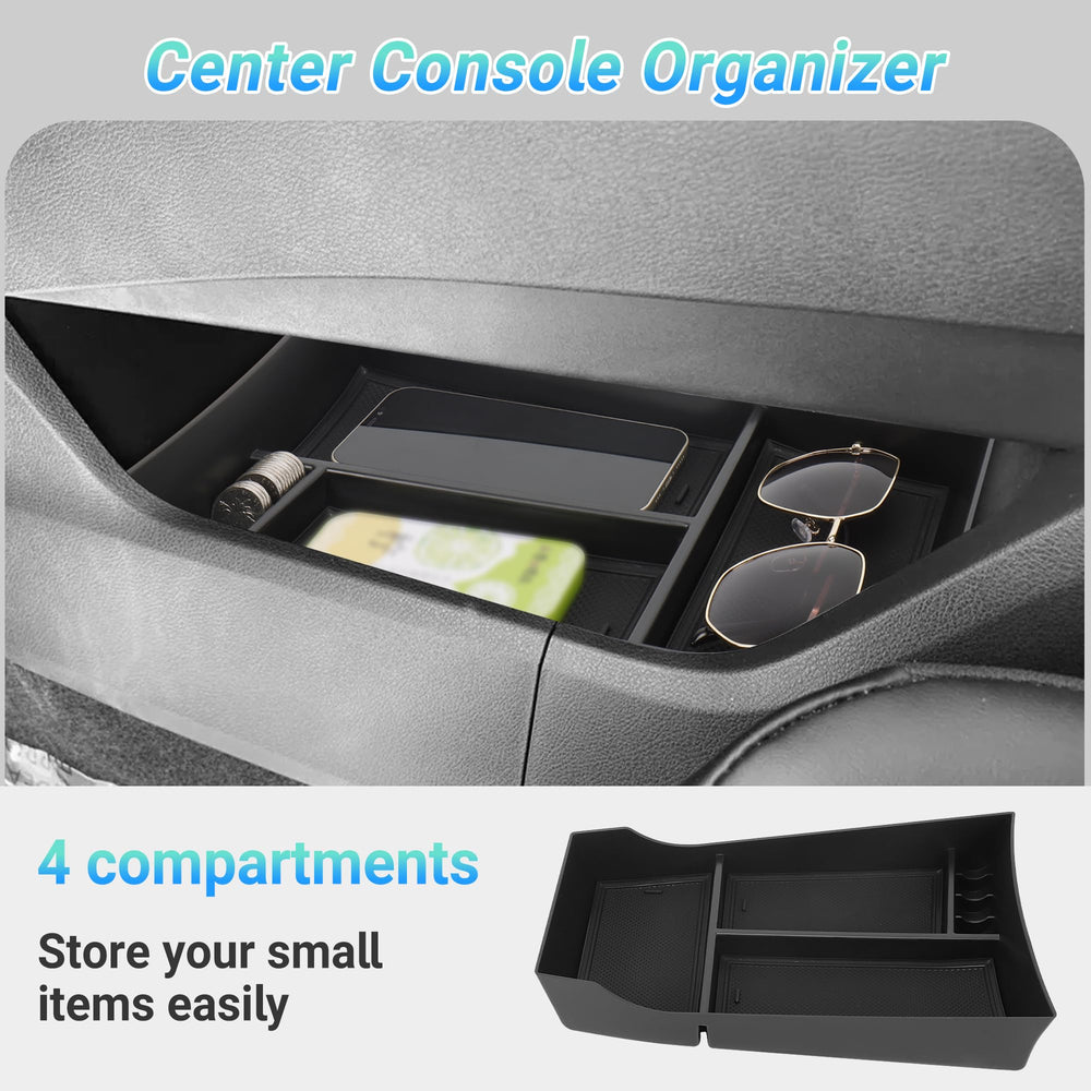 Sinminou installed in a Nissan Rogue lifestyle shot reducing clutter and rattles