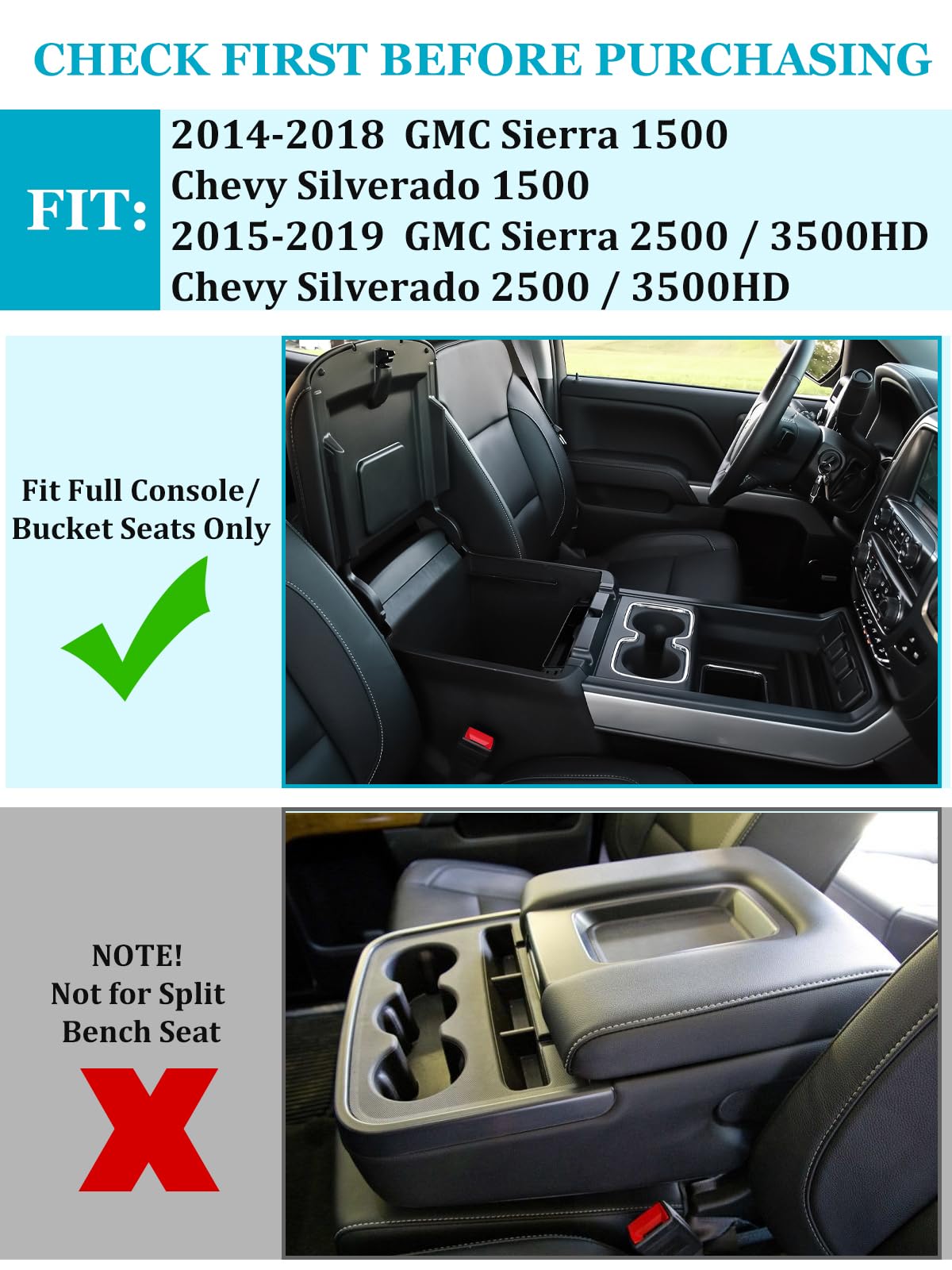 Sinvanho armrest tray top view offering quick-access organization