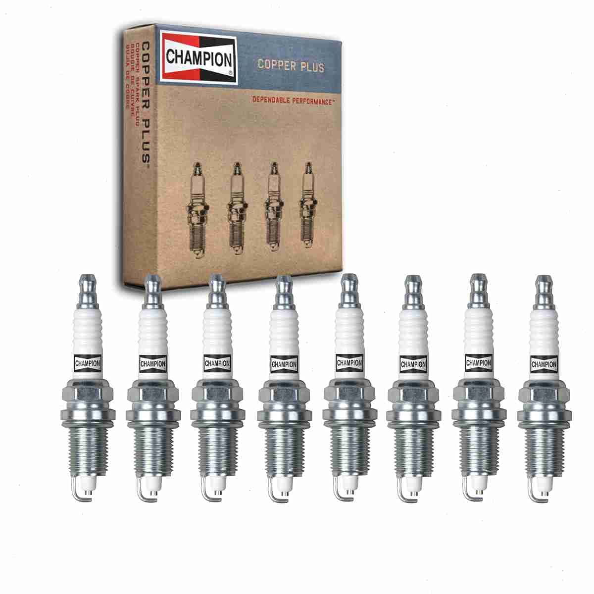 Sixity Auto Champion Copper Plus front packaging showing 8-piece kit and compatibility