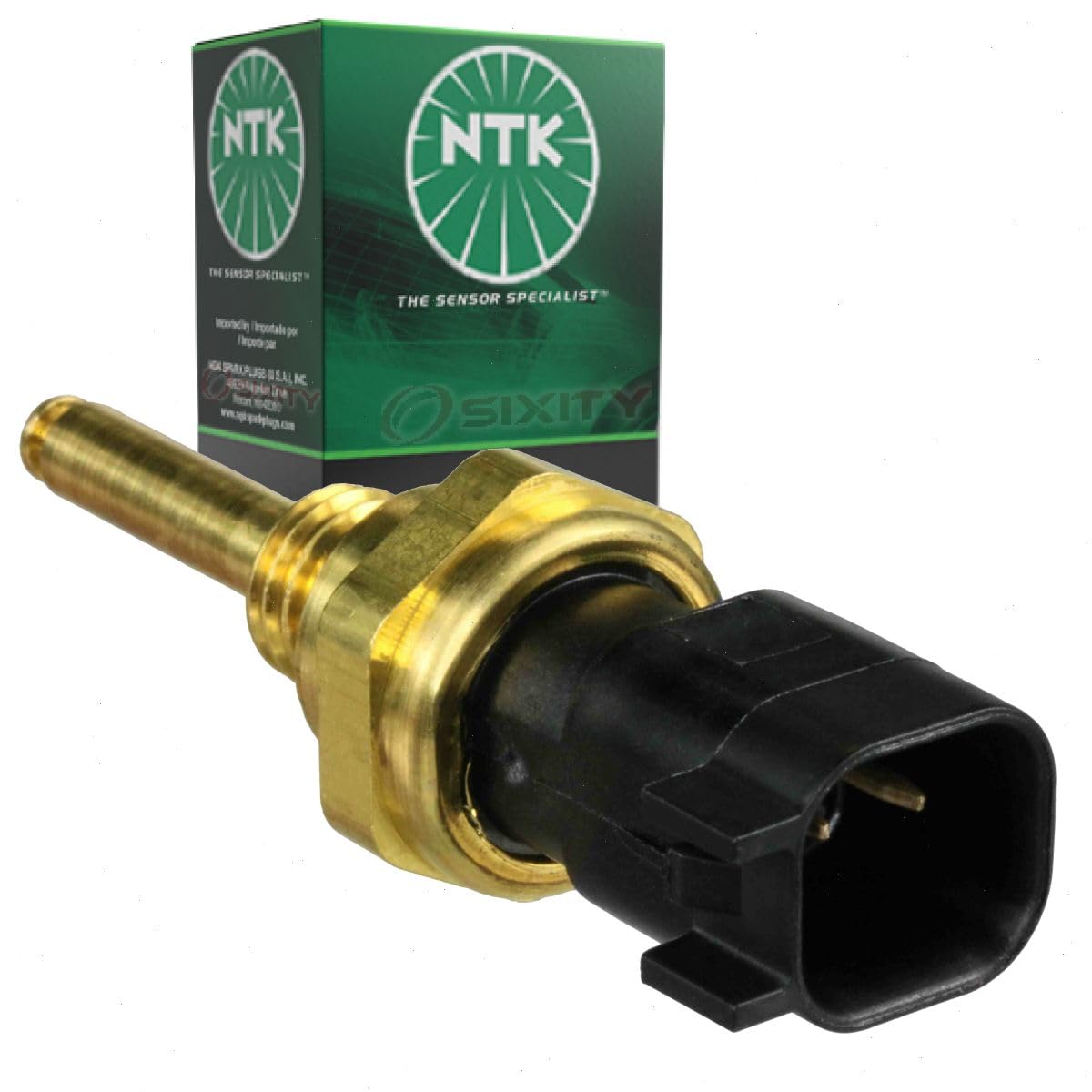 Sixity Auto NTK sensor front packaging showing part label and benefit of verified fitment