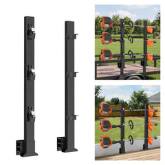 SJPULMO front view of rack showing three trimmer slots and stable frame benefit