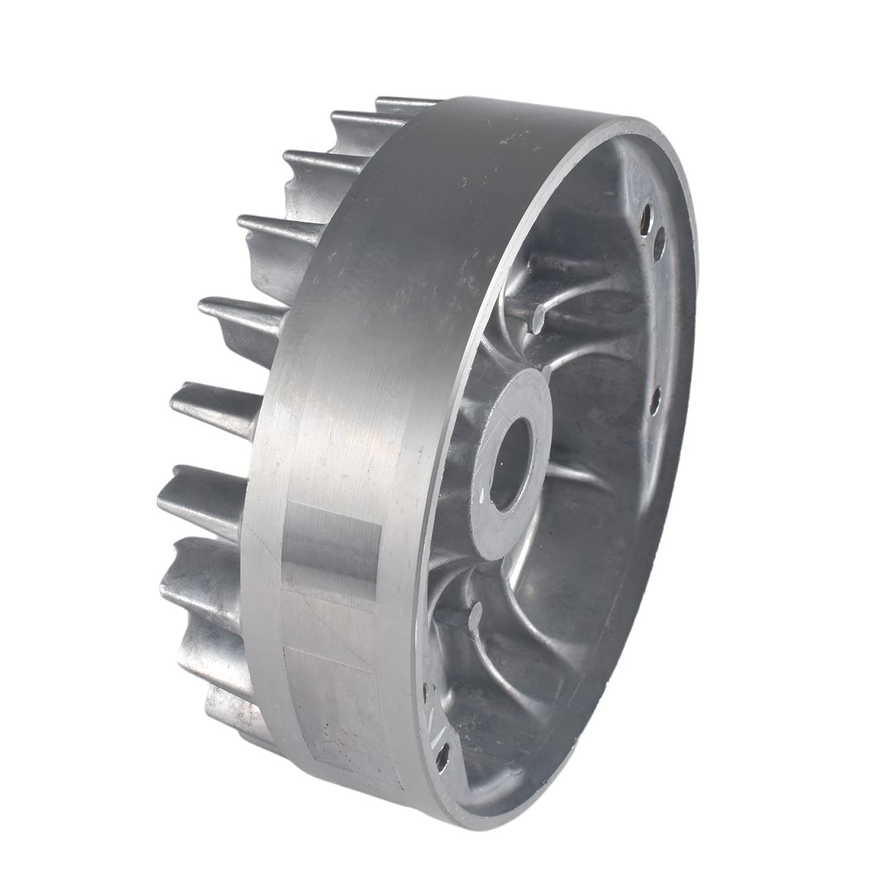 SJVLXHI packaged flywheel in box illustrating included single aluminum unit