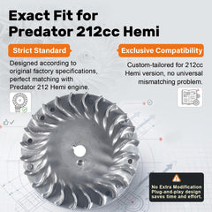 SJVLXHI side profile of flywheel highlighting reduced rotating mass advantage