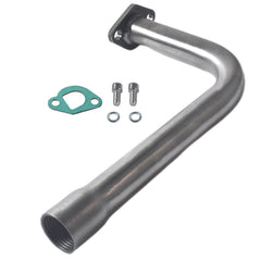 SJVLXHI front view of exhaust pipe showing fit and finish benefit clarity