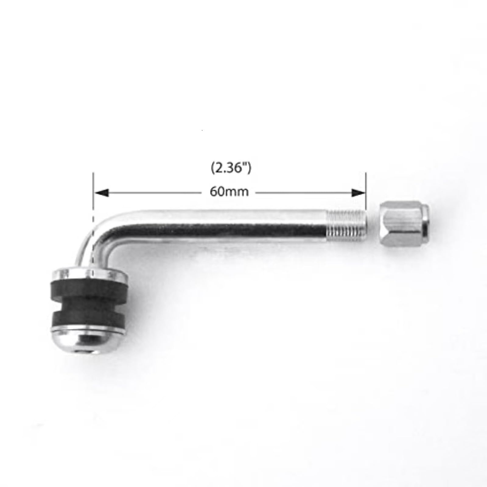 Skdorpfm Griplow close-up of stem threads and 90-degree bend, precise fit for multi-piece rims
