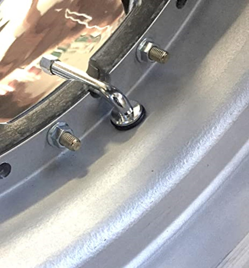 Skdorpfm Griplow installed on a multi-piece wheel, demonstrates clearance and easy access