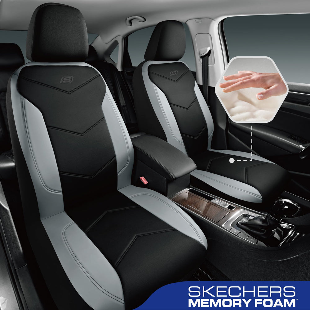 Skechers memory foam close-up highlighting contouring support