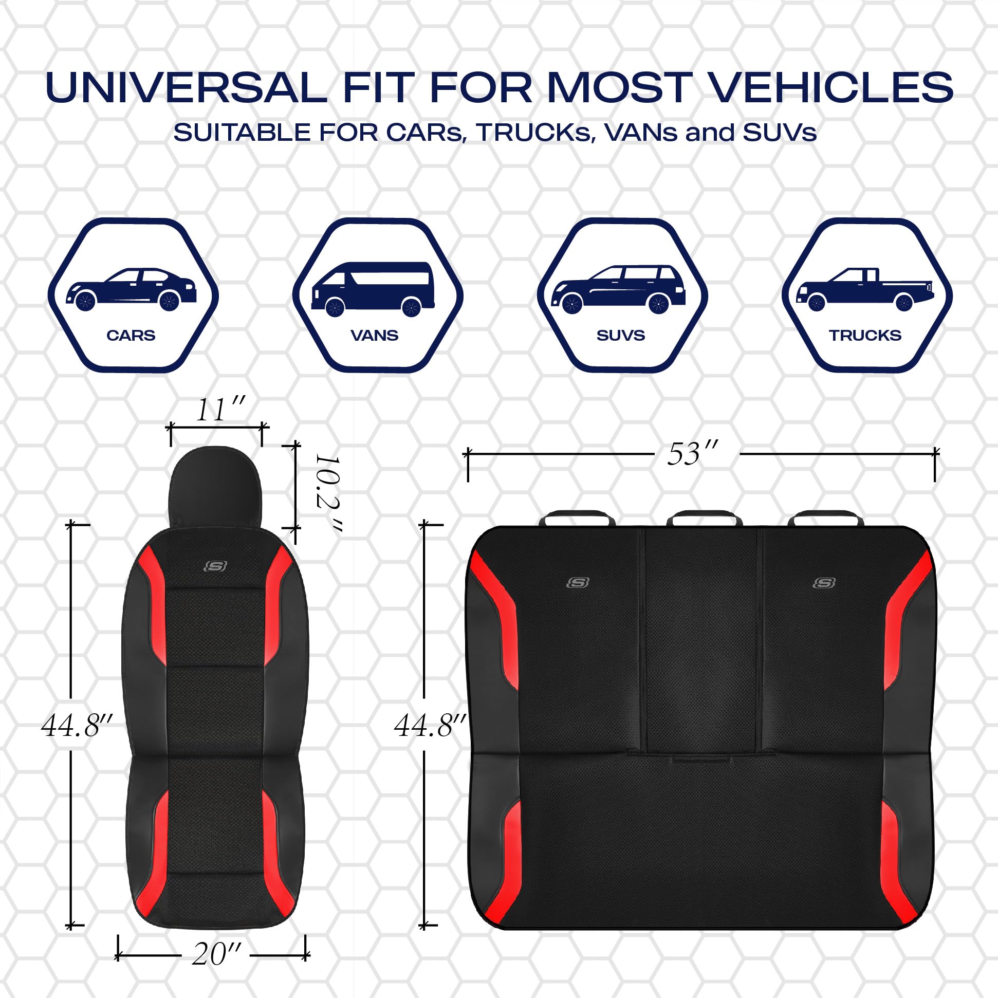 Skechers seat in vehicle lifestyle shot showing comfortable interior upgrade