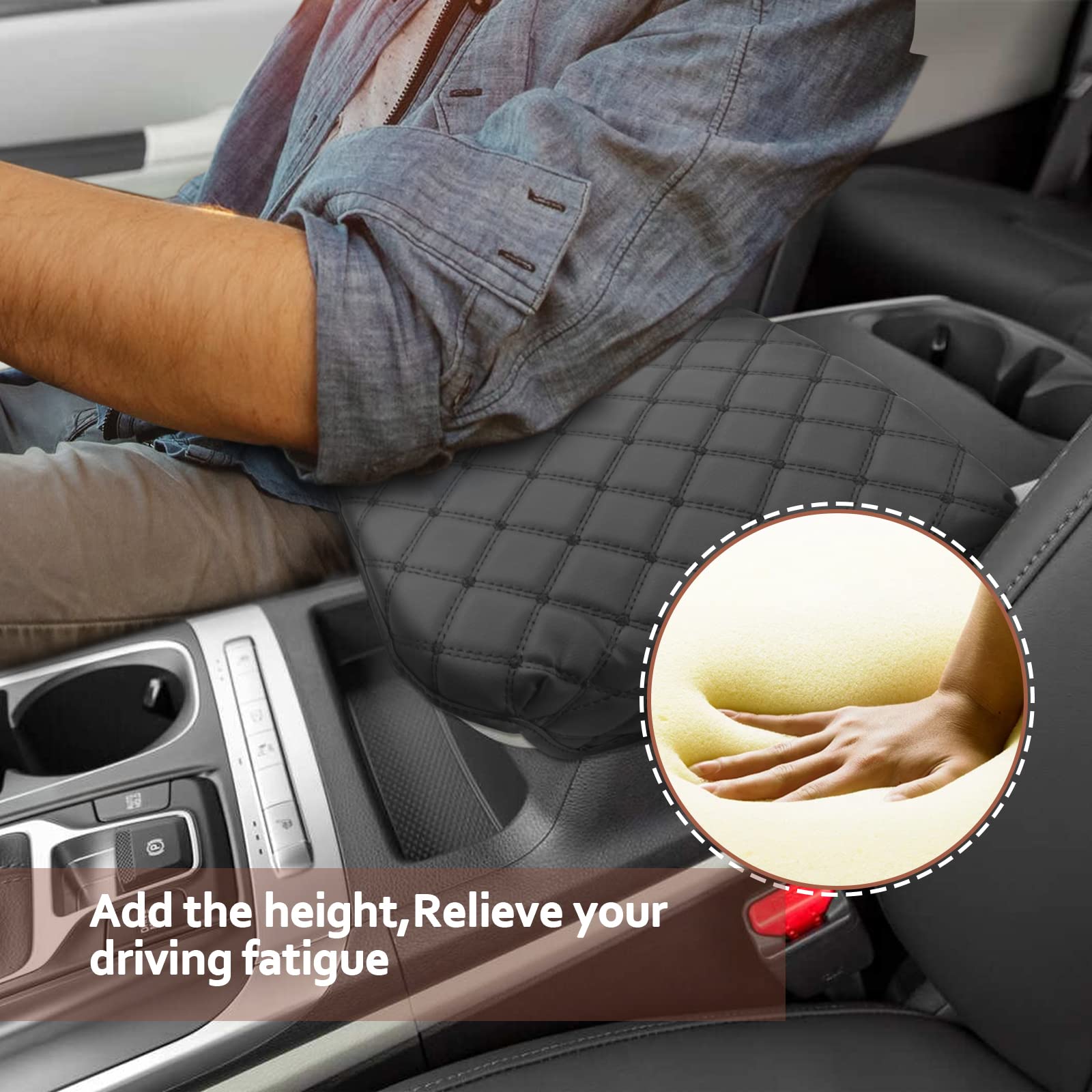 SKTU packaging and contents showing included armrest cover and installation ease