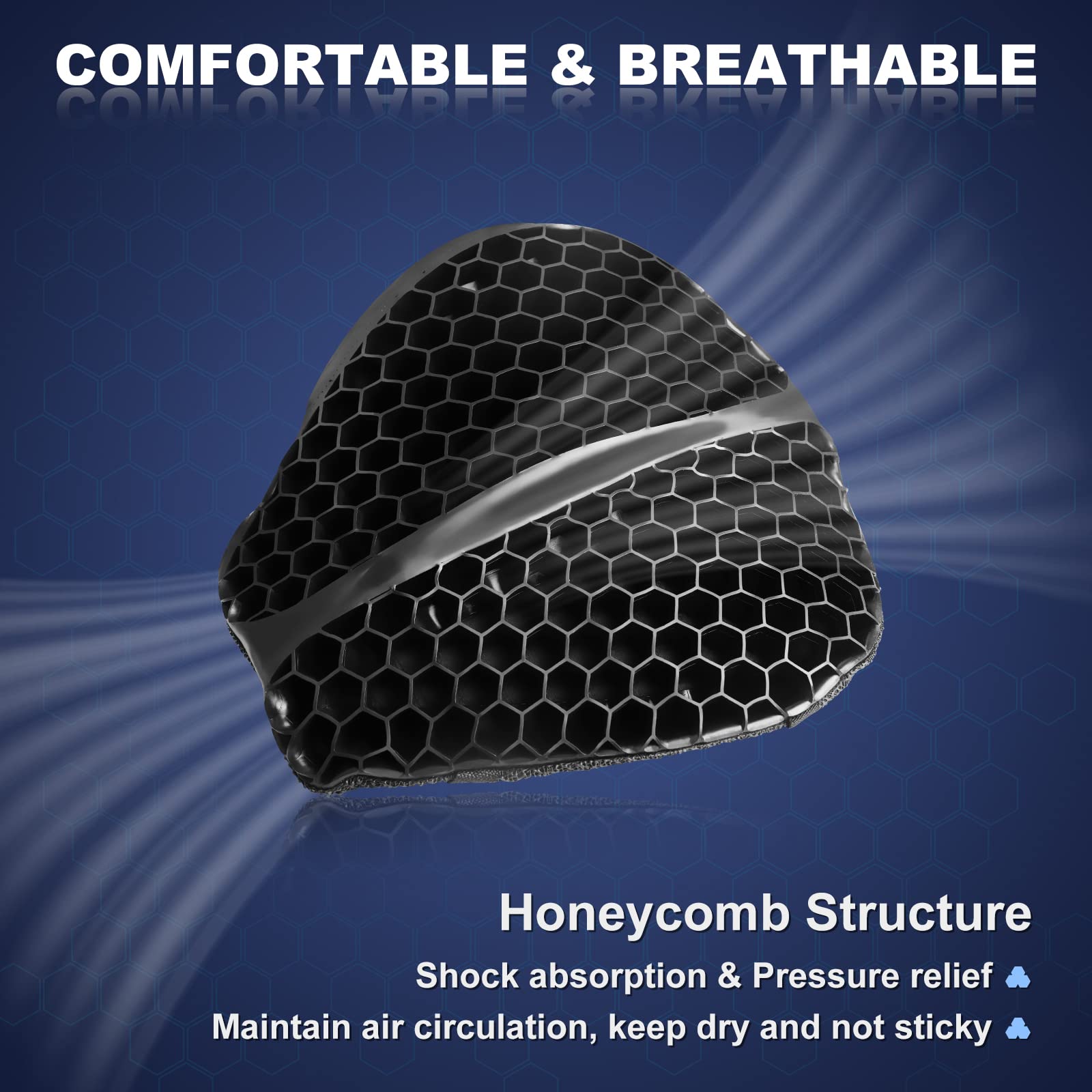 SKYJDM underside anti-slip particles ensuring stable cushion grip