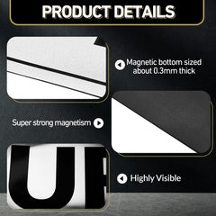 Skyygemm side shot showing magnet thickness and secure adherence on metal