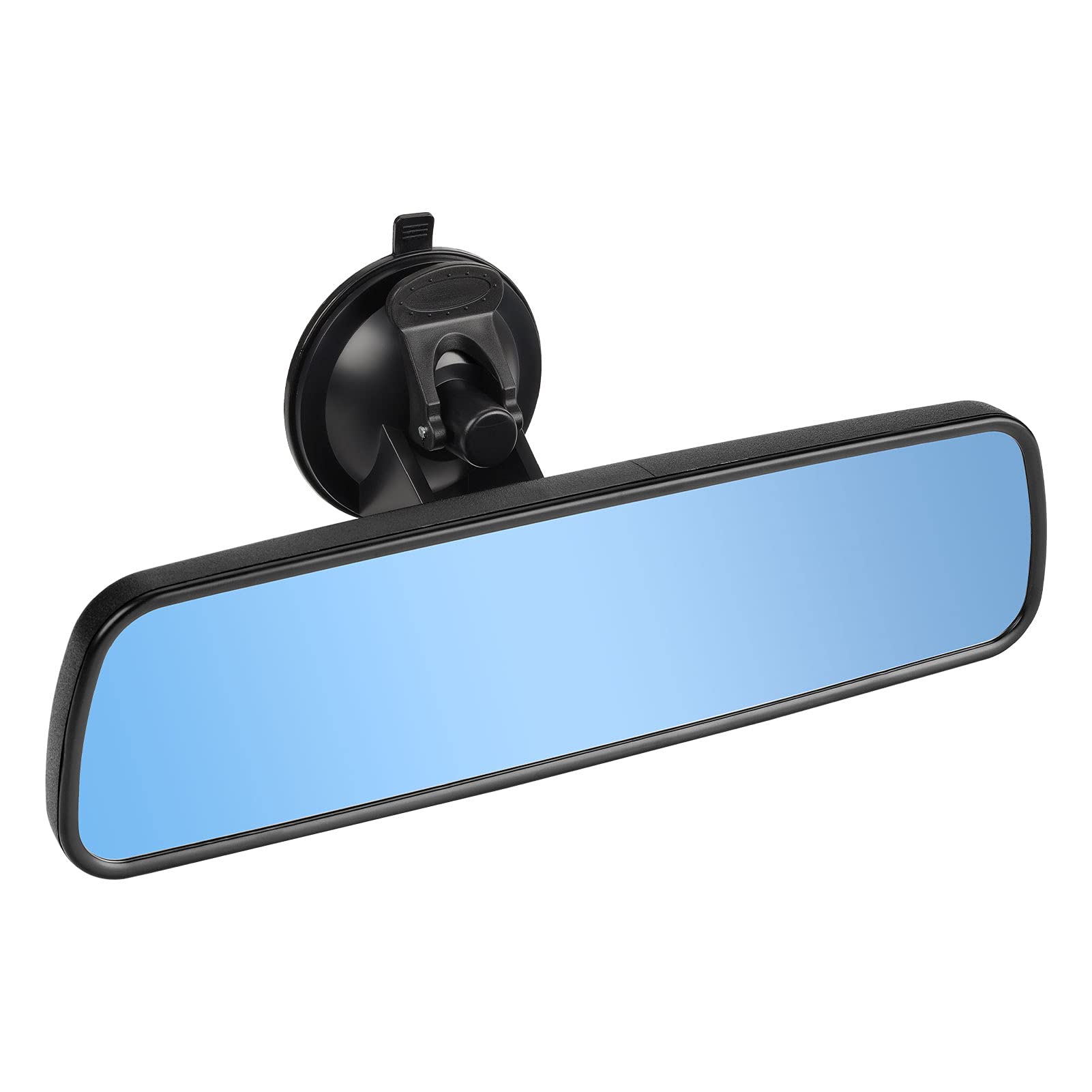 SLIIMU front view mirror showing frameless wide surface and clear reflection benefit