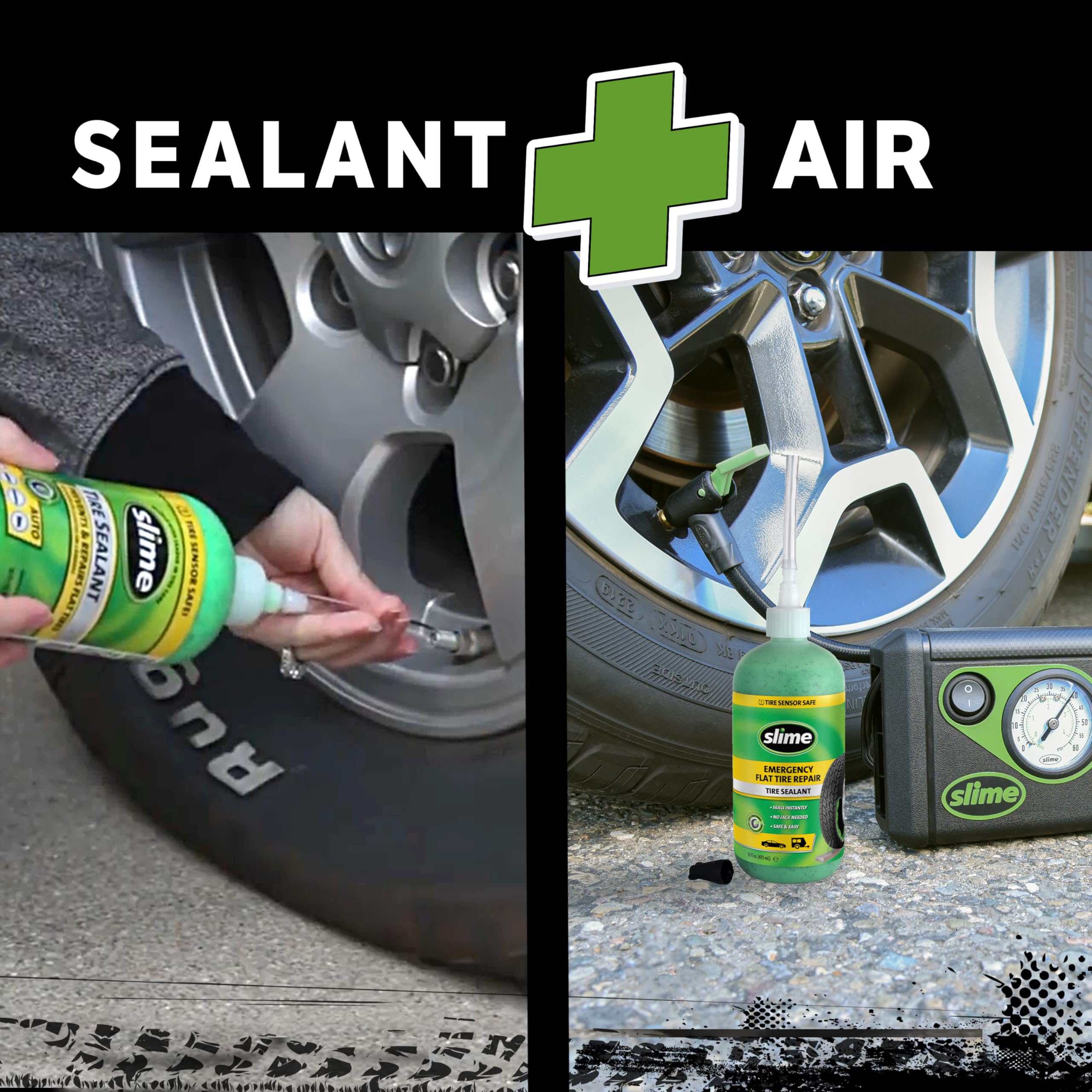 Slime valve adapters and accessories showing multi-use inflation options