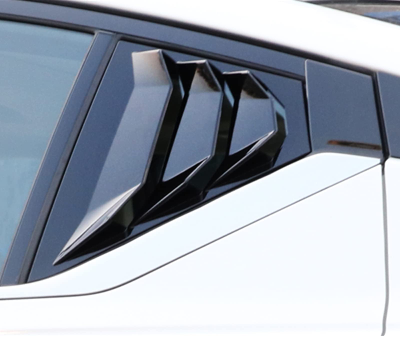 smart repairboy louvers beside a ruler for scale showing fitment accuracy and size clarity