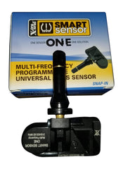 SMART SENSOR front pack shot showing ten TPMS units and labeling for easy identification and inventory