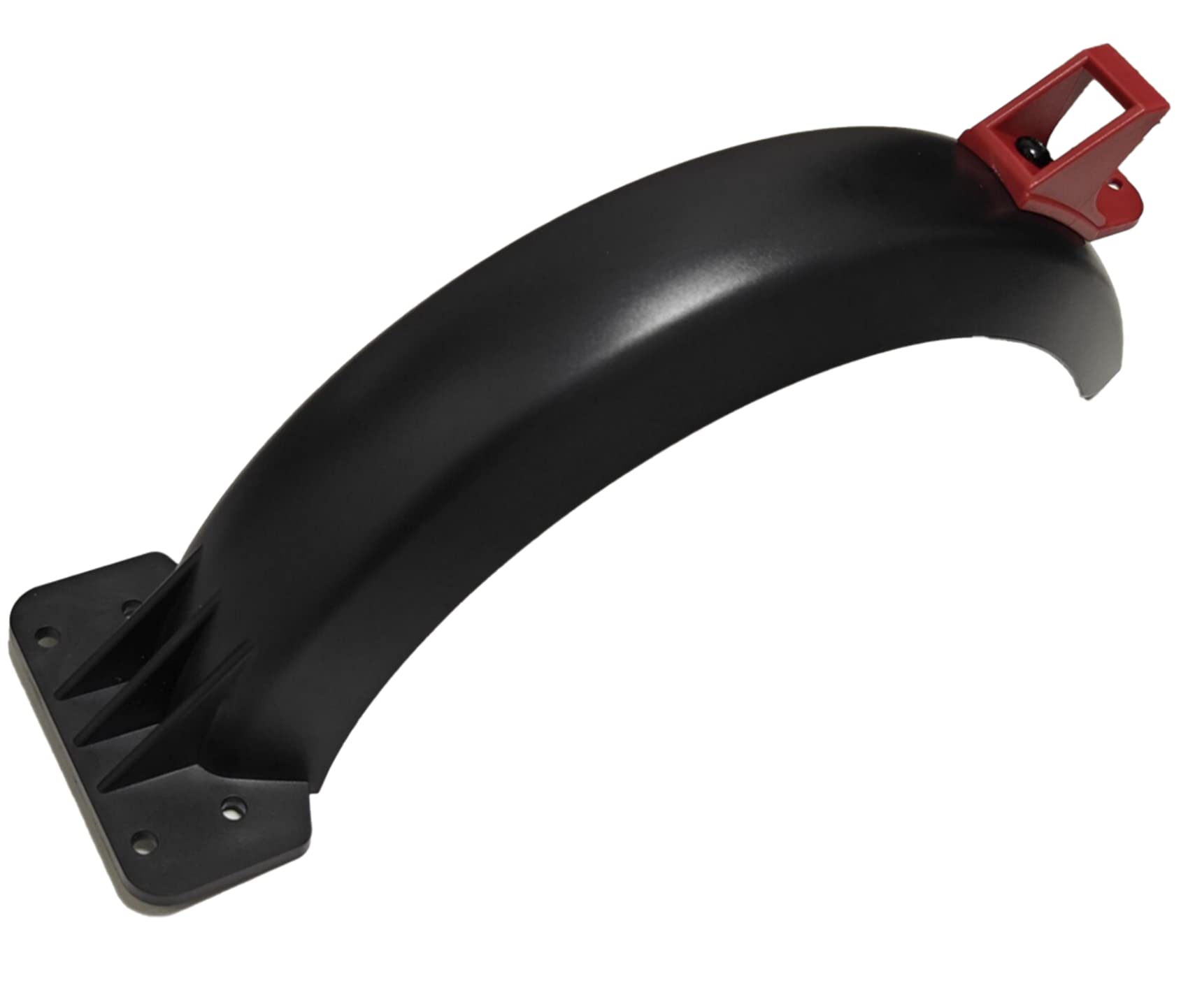 Smarthu rear fender front view showing clean fit and protection