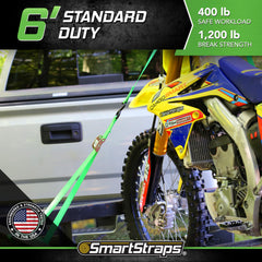 SMARTSTRAPS buckle close-up highlighting hand-release and faster tensioning