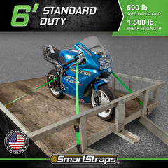 SmartStraps closed ratchet mechanism detail highlighting quick-install benefit
