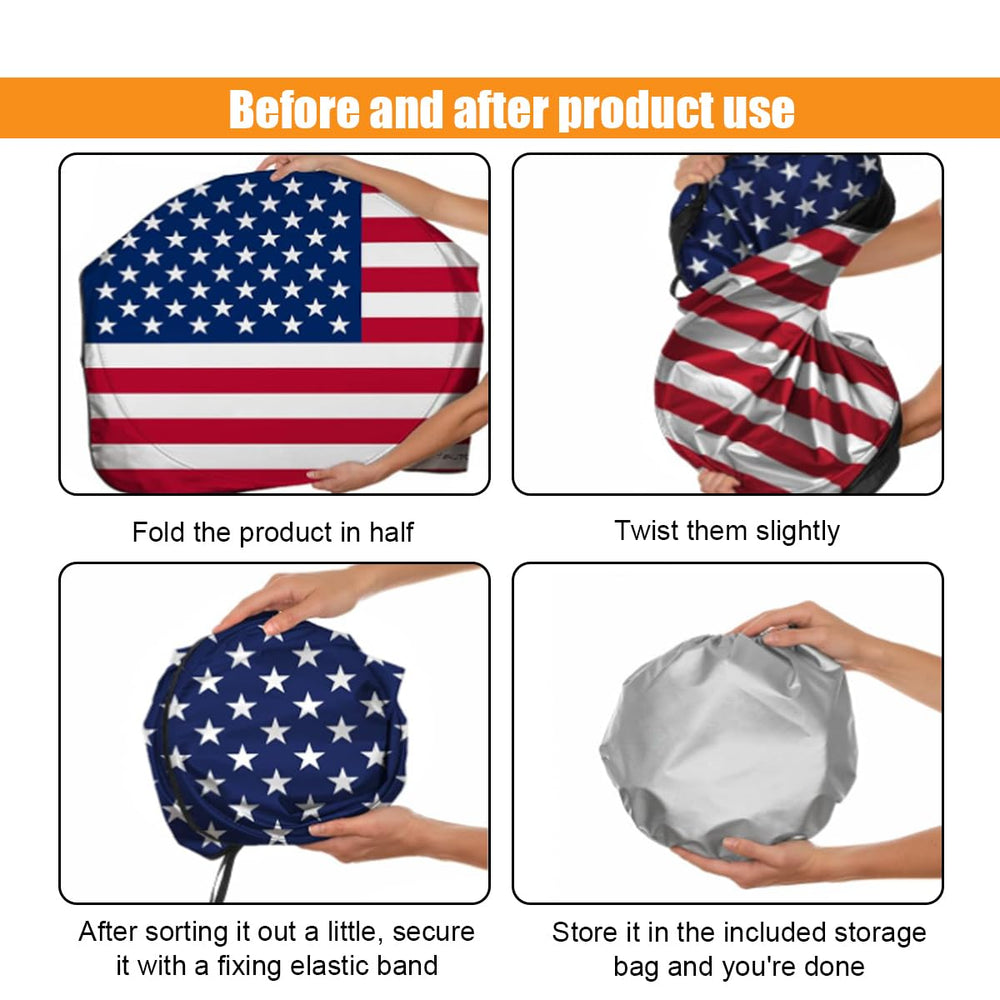 smilfuy size comparison with ruler shows X-Large fit for cars and trucks