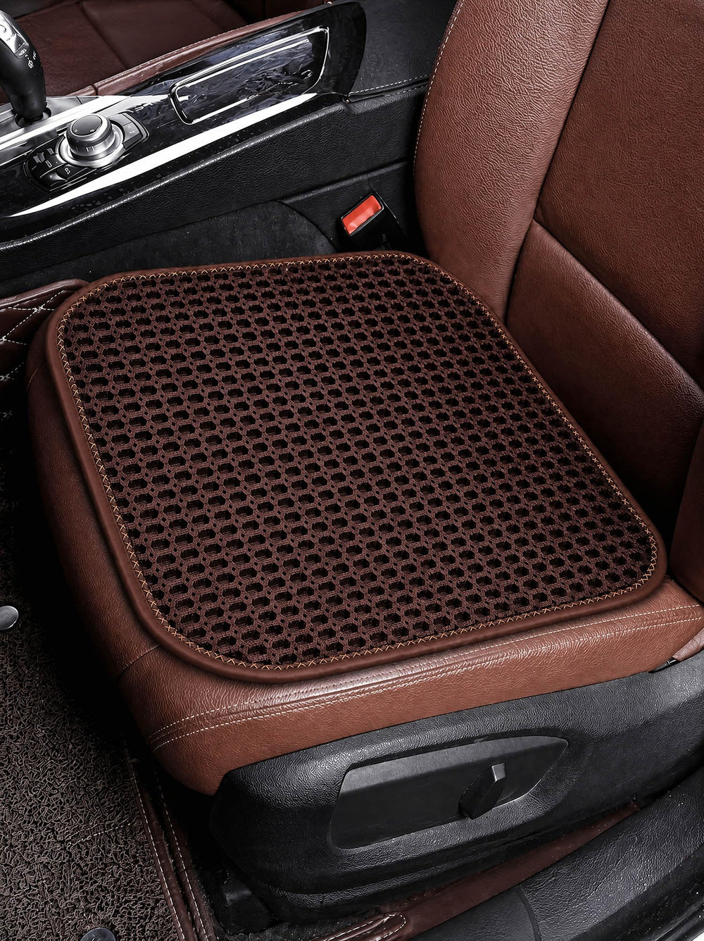 SMIUPIN close-up of hexagonal 3D air mesh texture for lasting airflow
