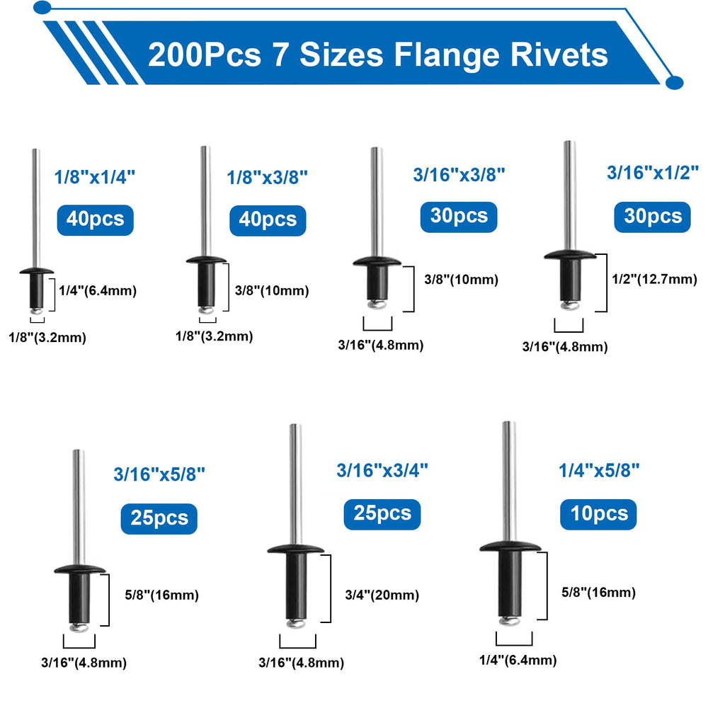 smseace assorted rivets and 304 stainless washers highlighting rust resistance