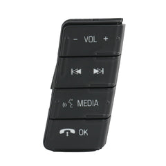 SMTRUILAN front view of audio control switch showing button layout and easy replacement benefit