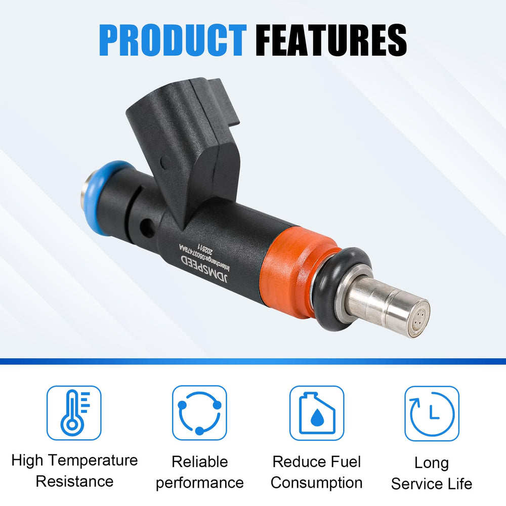 SMTRUILAN injector mounted on fuel rail demonstrating direct-fit installation