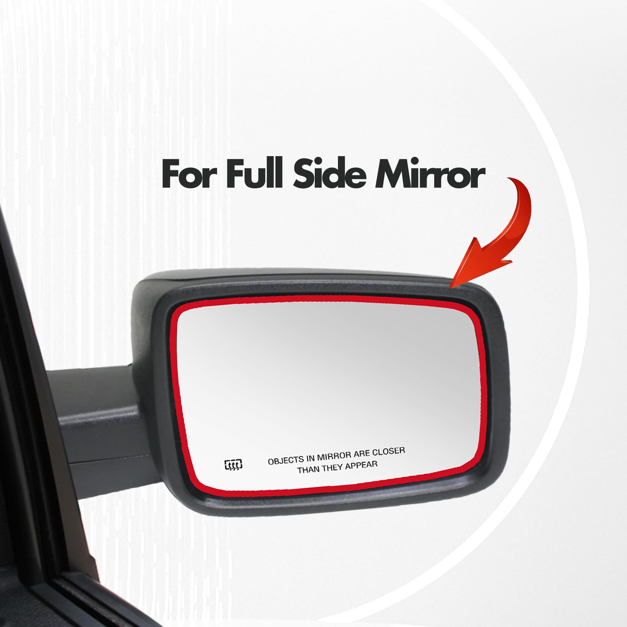 SNEMEEY ABS backing plate close-up for durable secure mounting
