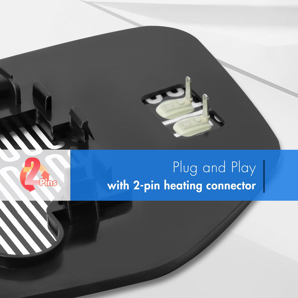 SNEMEEY detailed ABS backing plate showing durable construction benefit