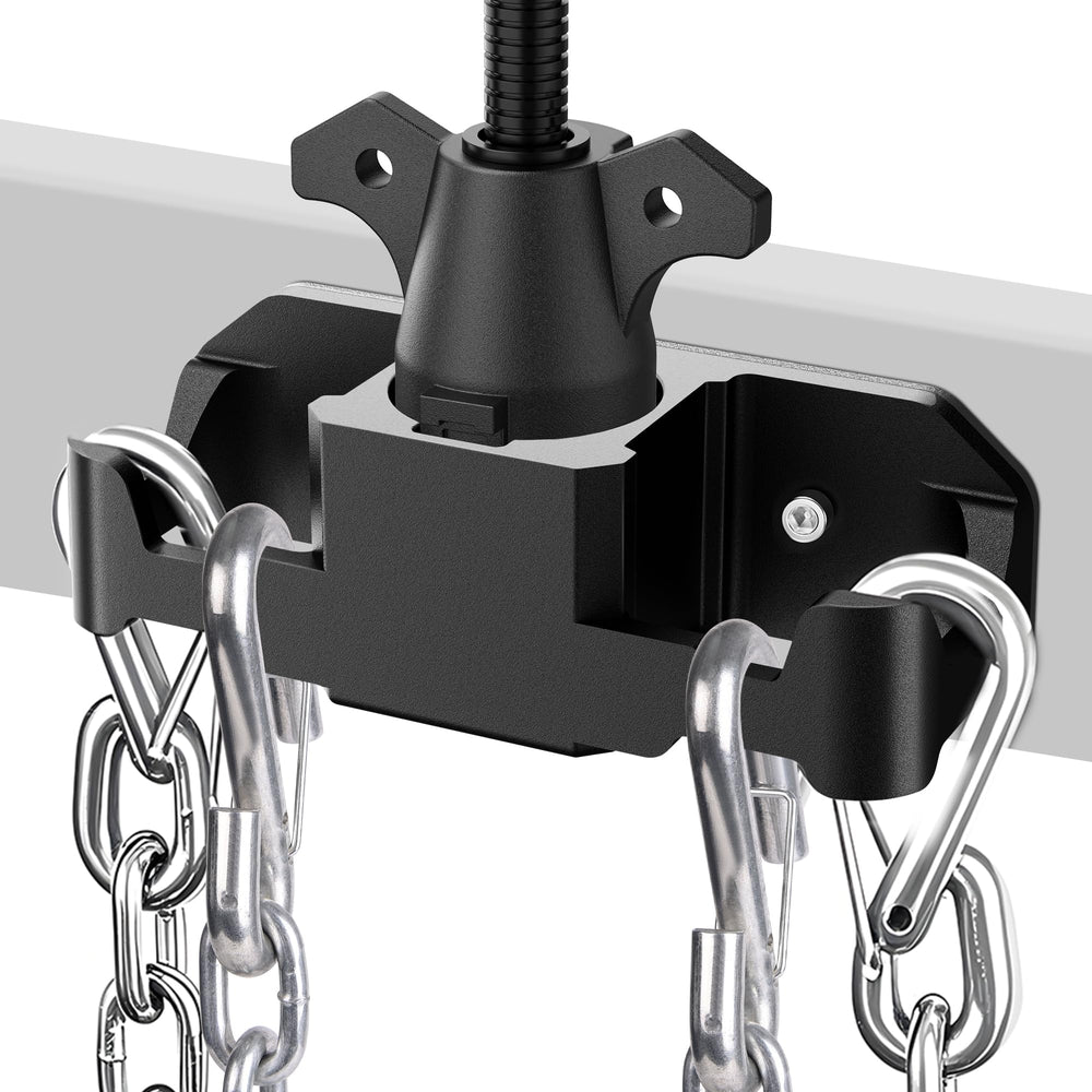 SnowyFox front view showing plug holder and neat organization benefit