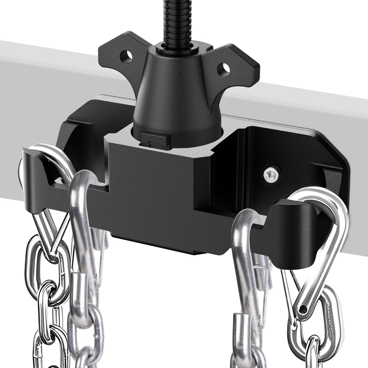SnowyFox front view showing plug holder and neat organization benefit