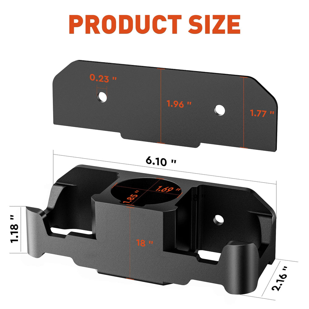 SnowyFox packaging with screws and pad for fast straightforward installation