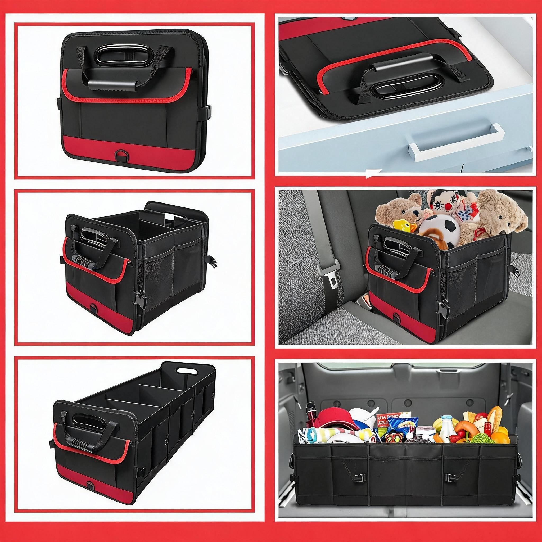 Snuopfy folded flat next to a shoe for compact storage and space-saving benefit