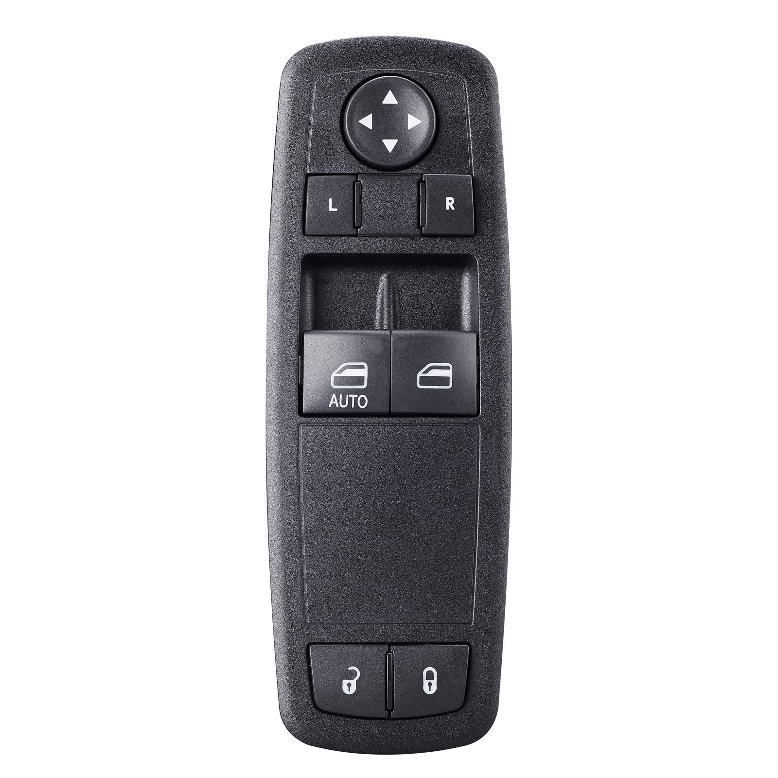 SOAESCN front view of driver side switch showing button layout and easy replacement benefit
